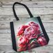 3537-9015 Tenderness of Flowers (35*37 cm), bead embroidery kit of a tote bag