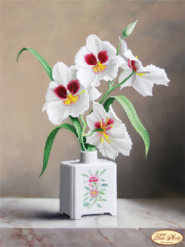 TA-201 Admiration-1 (24*32 cm), bead embroidery kit of the picture