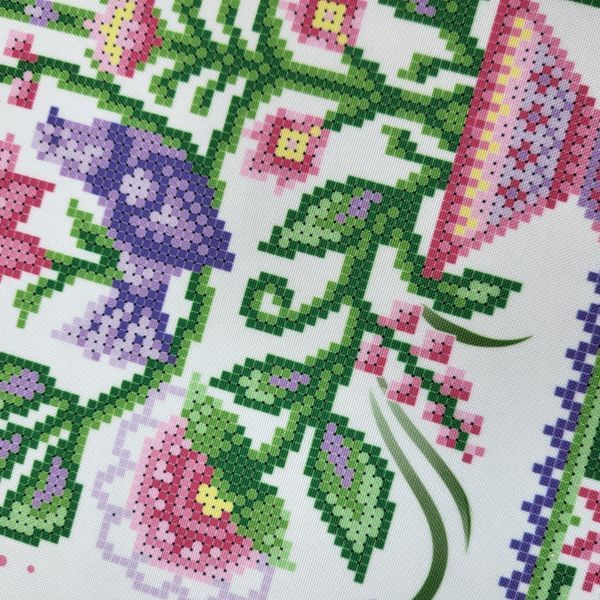 РВВ_057 Large Wedding Towel 190*35 cm with the Tree of Life, bead embroidery kit