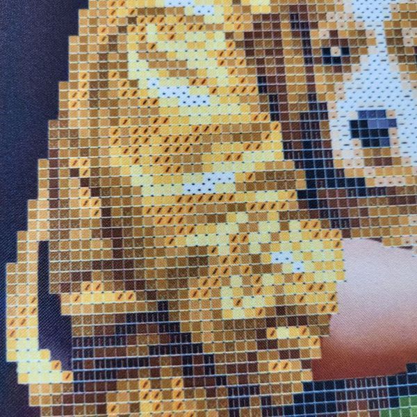 ZPL-026 The Best Gift (22*34 cm), bead embroidery pattern of the picture with a dog