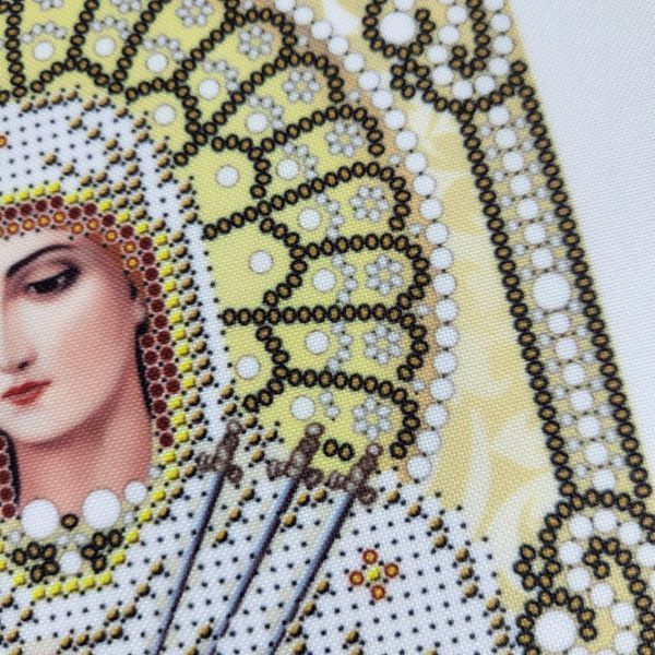 ЖС-5027 Mother of God, Softener of Evil Hearts (13*17 cm), bead embroidery kit of the icon