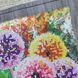 КОС10 Colourful Dandelions (25*20*4 cm), bead embroidery kit of the cosmetic bag