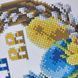 99002 Дитячий рушник на пасхальний кошик з писанками (27*30 см), набір для вишивки бісером 99002 фото 5