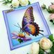 НД_249 Cushion Butterfly (31*31 cm), bead embroidery kit