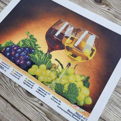 Схема вышивки «Вино и виноград» (№626681)