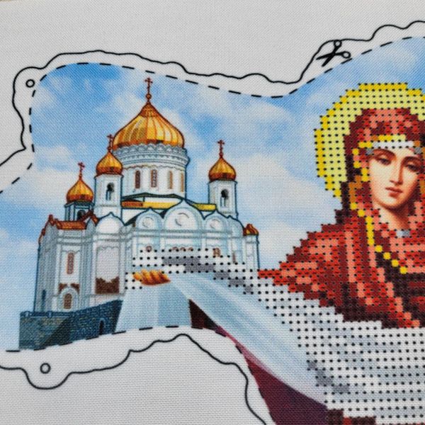 2720003 Покрова у рамці Україна, набір для вишивки бісером 2720003 фото