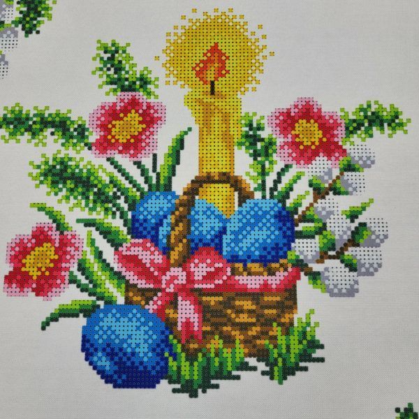 9029 Easter towel (53*37 cm), bead embroidery kit
