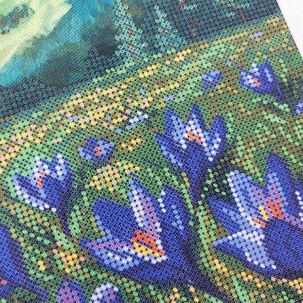 А4-К-1341 Шафран в Карпатах, набор для вышивки бисером картины А4-к-1341 фото