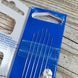 Set of PONY Gold Eye beading needles No.10 with a needle threader