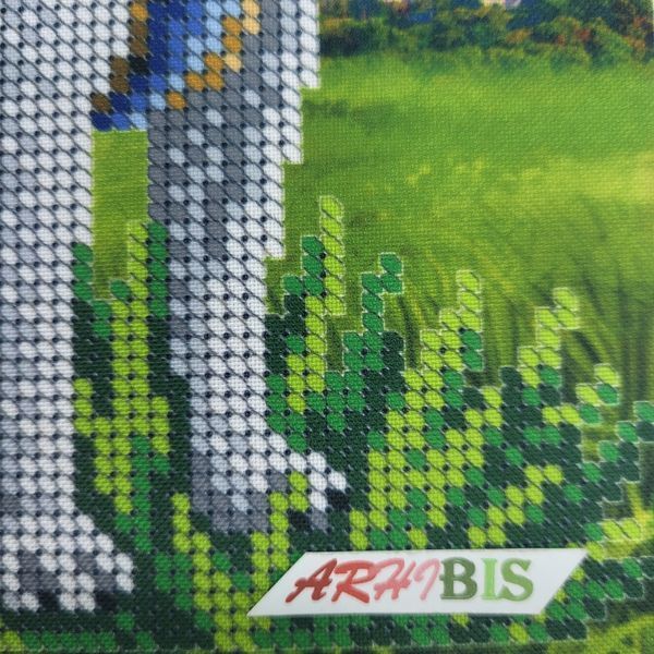 A4Н_545 Patron the Dog (23*19 cm), bead embroidery kit of the picture