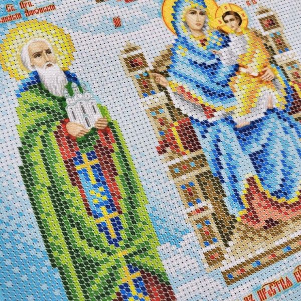 БСР 3344 Богородица Экономисса (Домостроительница), набор для вышивки бисером иконы БСР 3344 фото