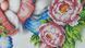 В258 Gnome with Peonies (20*25 cm), bead embroidery kit of the picture