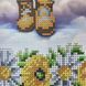 9191 Easter Towel with Little Angels (53*37 cm), bead embroidery kit of the towel